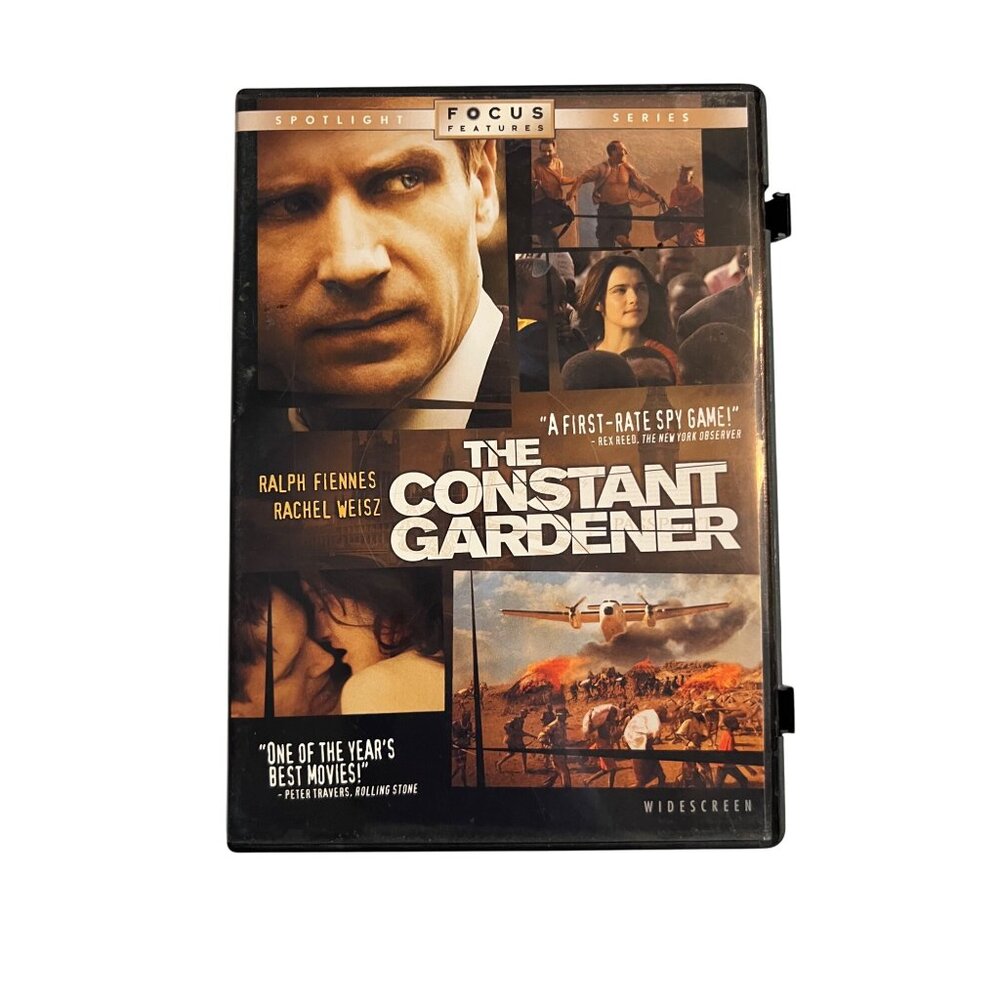 The Constant Gardener 2005 DVD Ralph Fiennes Rachel Weisz Thriller Pre-Owned